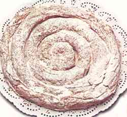 Ensaimadas. Typical Mallorcan Cake
